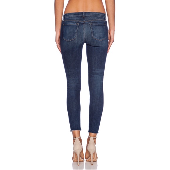 J Brand Mid-Rise Cropped Skinny Troublemaker Jeans - Picture 8 of 8